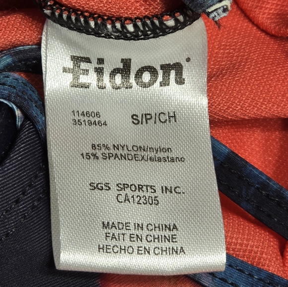 NWT Eidon Naomi One Piece Swimsuit Women's Size Small - Picture 9 of 11